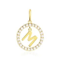 Histoire d'Or Pendentif Gabe Or Jaune Oxyde De Zirconium