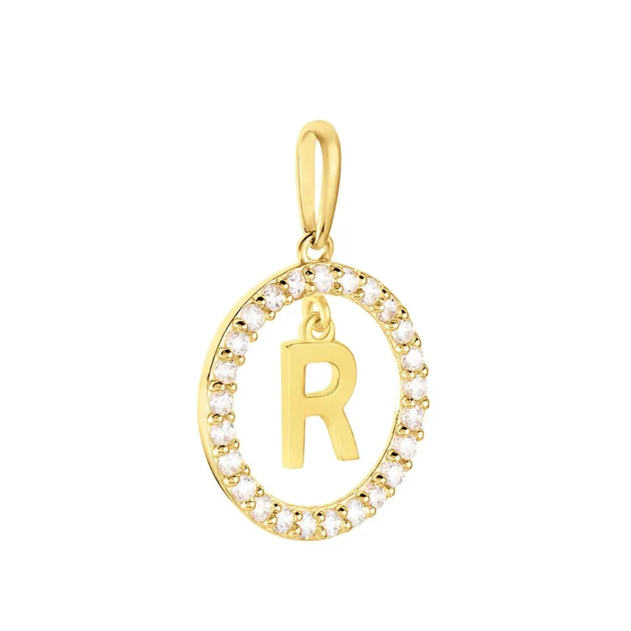 Histoire d'Or Pendentif Gabe Or Jaune Oxyde De Zirconium