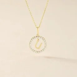 Histoire d'Or Pendentif Gabe Or Jaune Oxyde De Zirconium