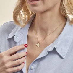 Pendentif Gaietana Algerie Or Jaune-Histoire d'Or Sale