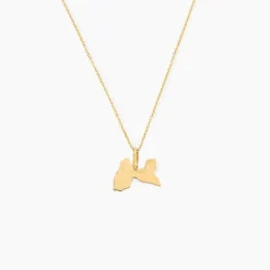 Histoire d'Or Pendentif Gaietana Guadeloupe Or Jaune