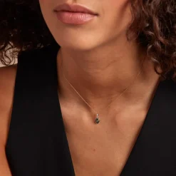 Pendentif Gorgel Or Jaune Topaze Oxyde De Zirconium-Histoire d'Or Sale