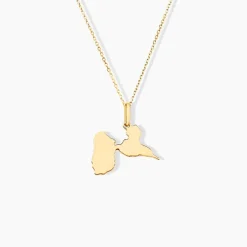 Histoire d'Or Pendentif Gwadloup Or Jaune