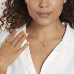 Histoire d'Or Pendentif Haizia Dauphin Or Blanc