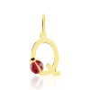 Pendentif Helidie Coccinelle Lettre Or Jaune-Histoire d'Or Hot