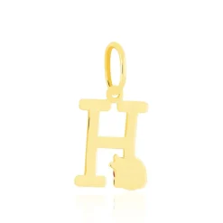 Histoire d'Or Pendentif Helidie Coccinelle Lettre Or Jaune
