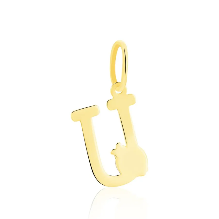 Histoire d'Or Pendentif Helidie Coccinelle Lettre Or Jaune