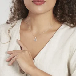 Pendentif Herbertine Flocon Or Blanc-Histoire d'Or Hot