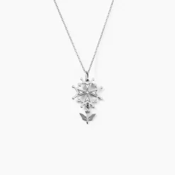 Pendentif Huguenote Argent Blanc-Histoire d'Or Discount