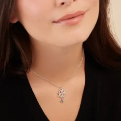 Pendentif Huguenote Argent Blanc-Histoire d'Or Discount