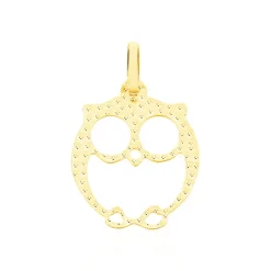 Pendentif Ilies Hibou Or Jaune-Histoire d'Or Best