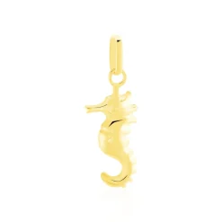 Histoire d'Or Pendentif Illide Hippocampe Or Jaune