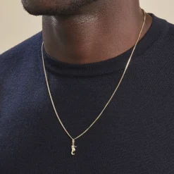 Histoire d'Or Pendentif Illide Hippocampe Or Jaune