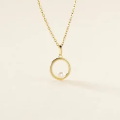 Pendentif Imelie Or Jaune Perle De Culture-Histoire d'Or Best