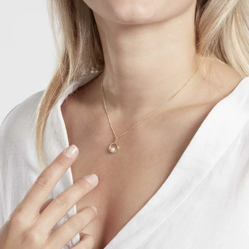 Pendentif Imelie Or Jaune Perle De Culture-Histoire d'Or Best