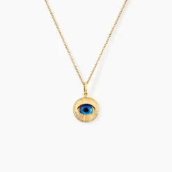 Pendentif Invannie Or Jaune Pierre Synthétique-Histoire d'Or