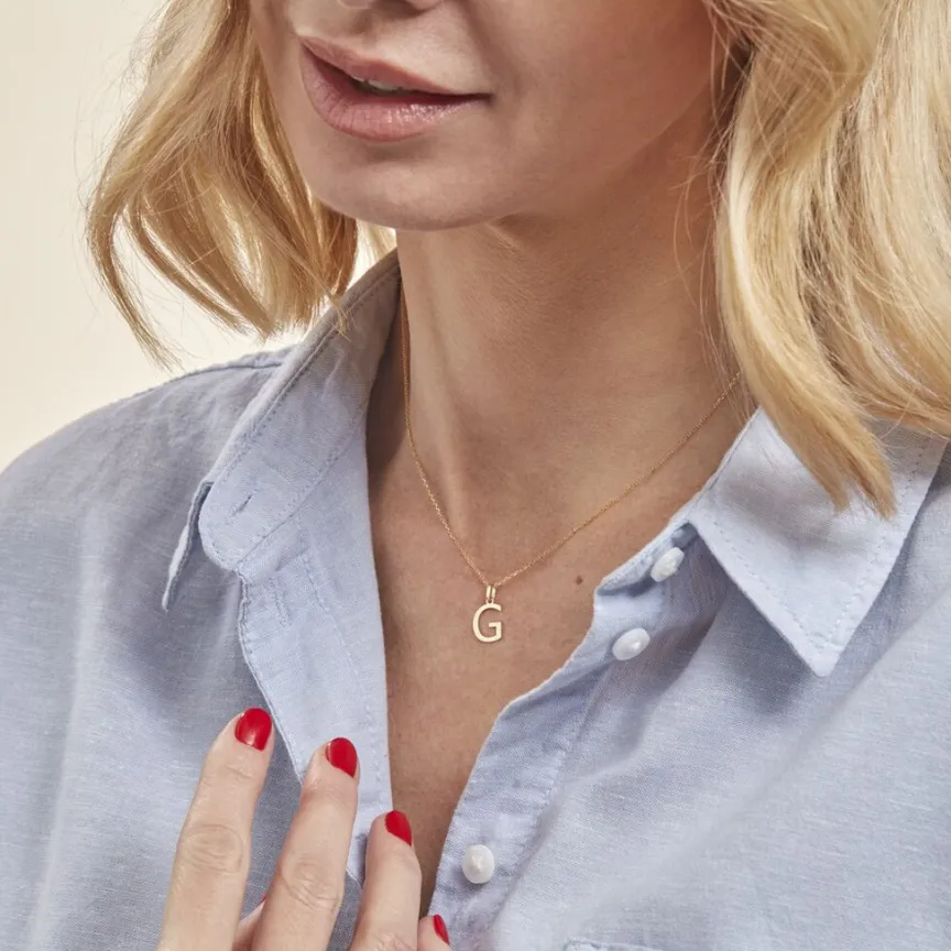 Pendentif Ionia Lettre-Histoire d'Or