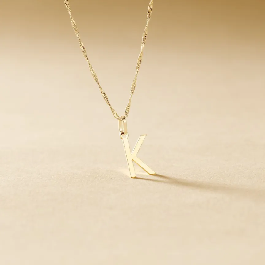 Pendentif Ionia Lettre-Histoire d'Or Online