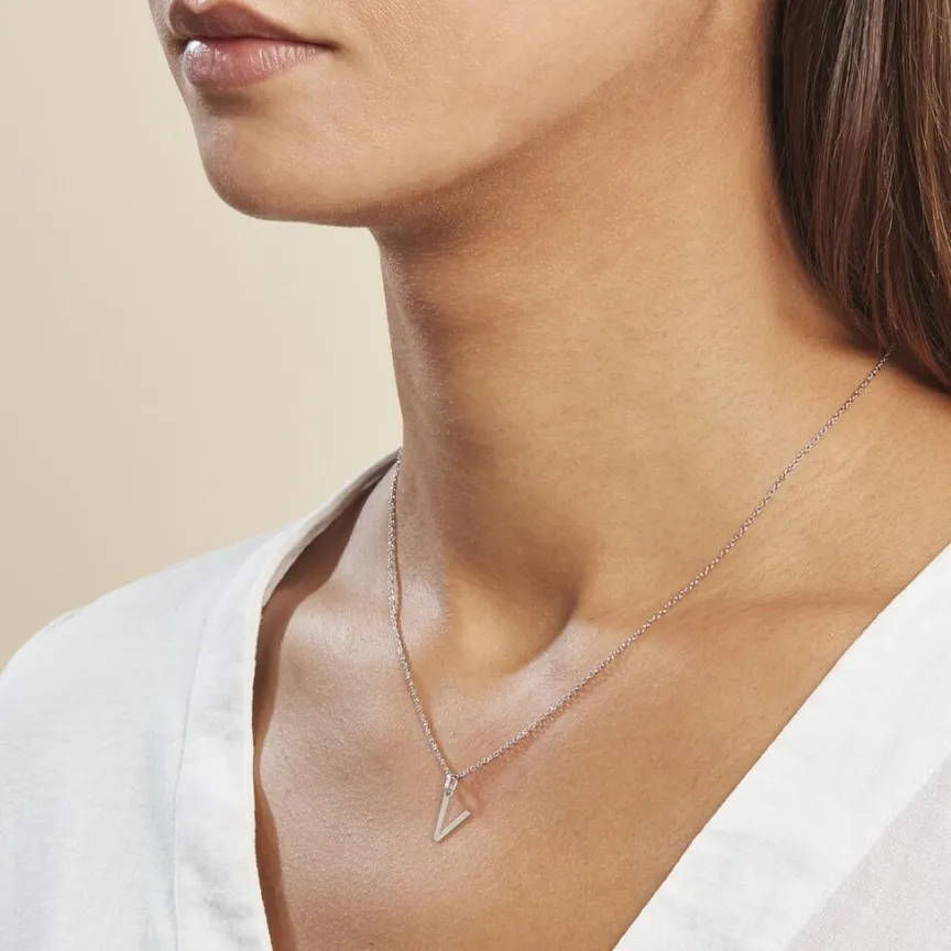 Pendentif Ionia Lettre Or Blanc-Histoire d'Or Best