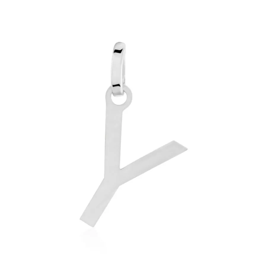 Histoire d'Or Pendentif Ionia Lettre Or Blanc