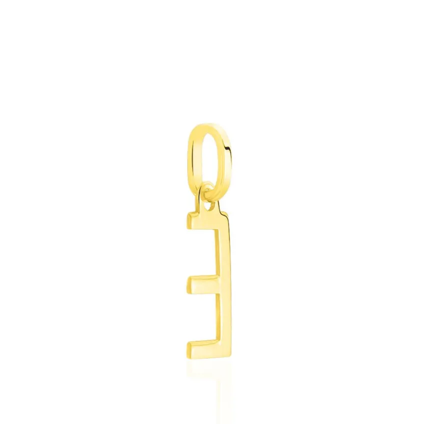 Pendentif Ionia Lettre-Histoire d'Or Outlet
