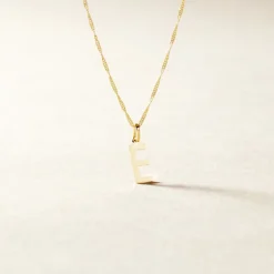 Pendentif Ionia Lettre-Histoire d'Or Outlet