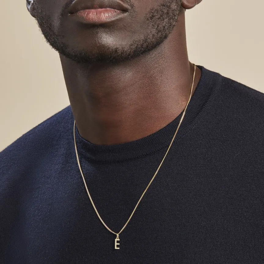 Pendentif Ionia Lettre-Histoire d'Or Outlet