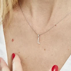 Histoire d'Or Pendentif Ionia Lettre