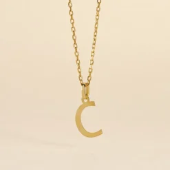 Pendentif Ionia Lettre-Histoire d'Or Hot