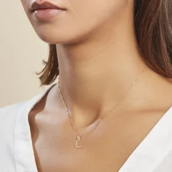 Pendentif Ionia Lettre-Histoire d'Or Hot