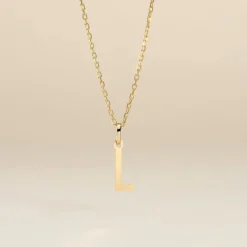 Pendentif Ionia Lettre-Histoire d'Or Best