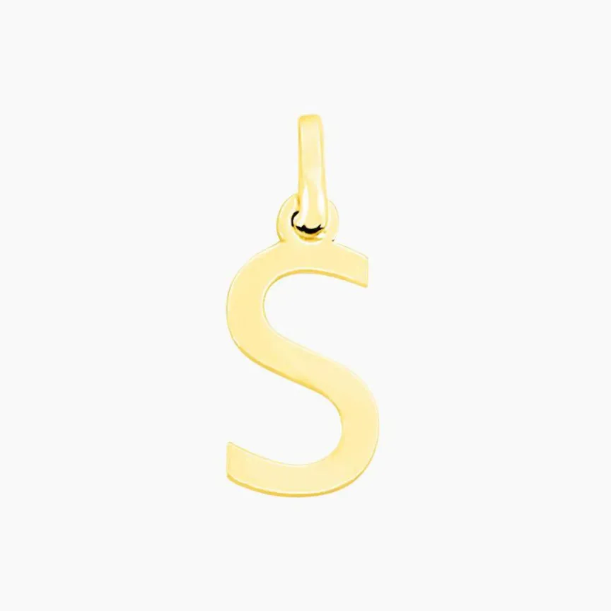 Pendentif Ionia Lettre-Histoire d'Or Discount