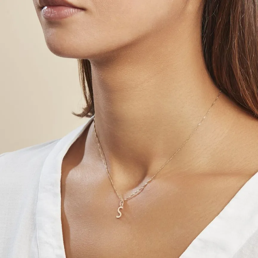 Pendentif Ionia Lettre-Histoire d'Or Discount