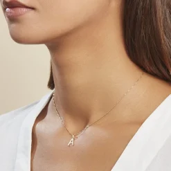 Histoire d'Or Pendentif Ionia Lettre