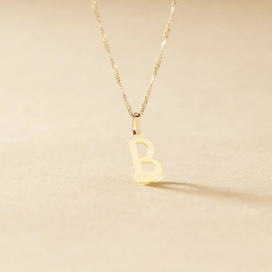 Pendentif Ionia Lettre-Histoire d'Or Discount