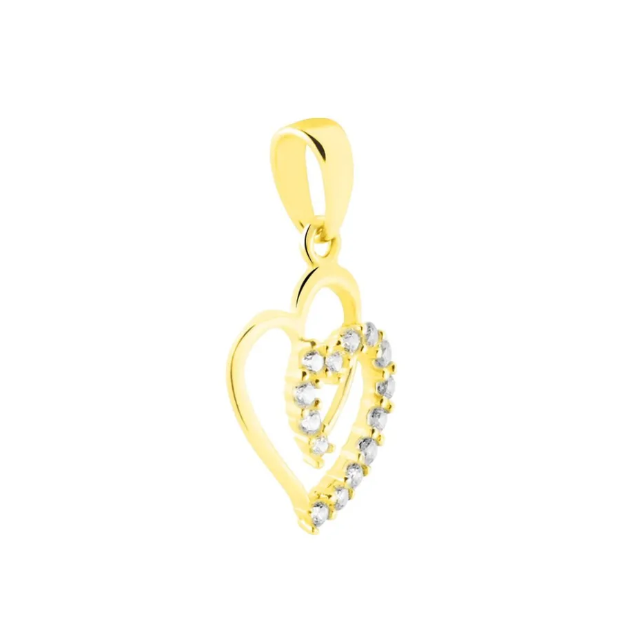 Histoire d'Or Pendentif Ivena Or Jaune Oxyde De Zirconium