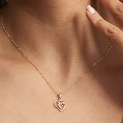 Histoire d'Or Pendentif Ivena Or Jaune Oxyde De Zirconium