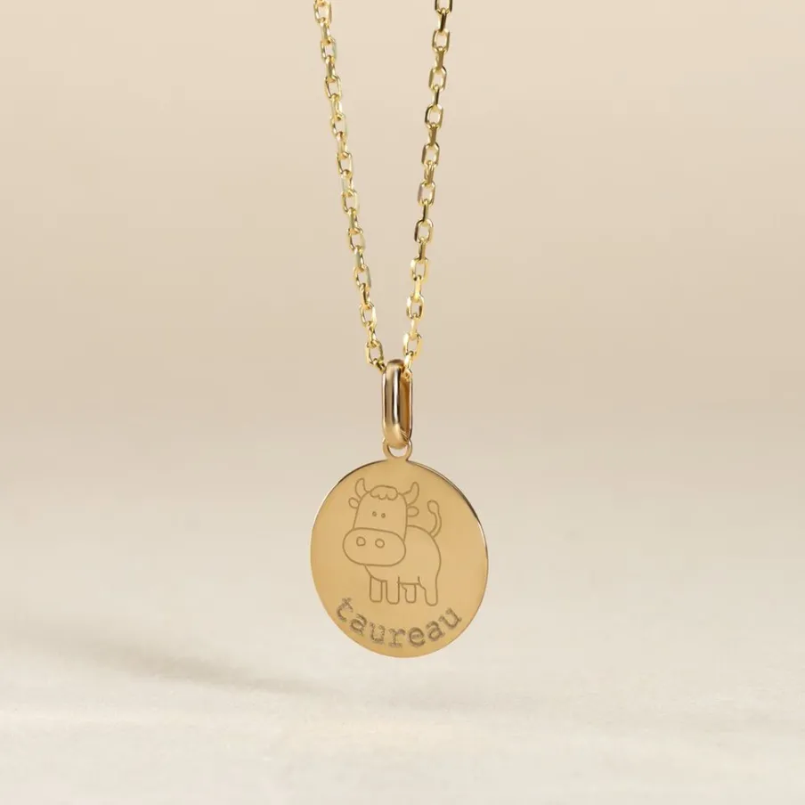 Histoire d'Or Pendentif Jannila Zodiaque Or Jaune