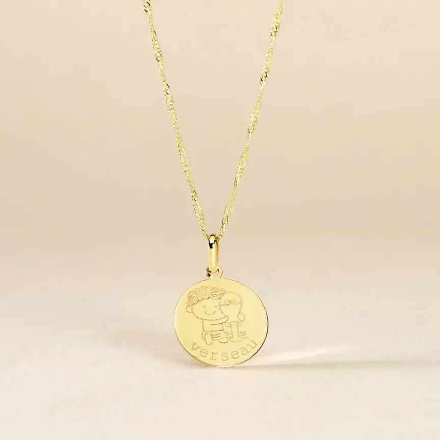 Pendentif Jannila Zodiaque Or Jaune-Histoire d'Or Outlet