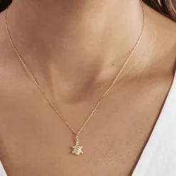 Pendentif Kalinka Tortue Or Jaune-Histoire d'Or Hot
