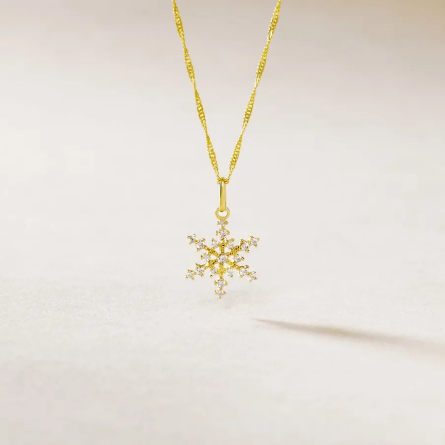 Histoire d'Or Pendentif Khadya Or Jaune Oxyde De Zirconium