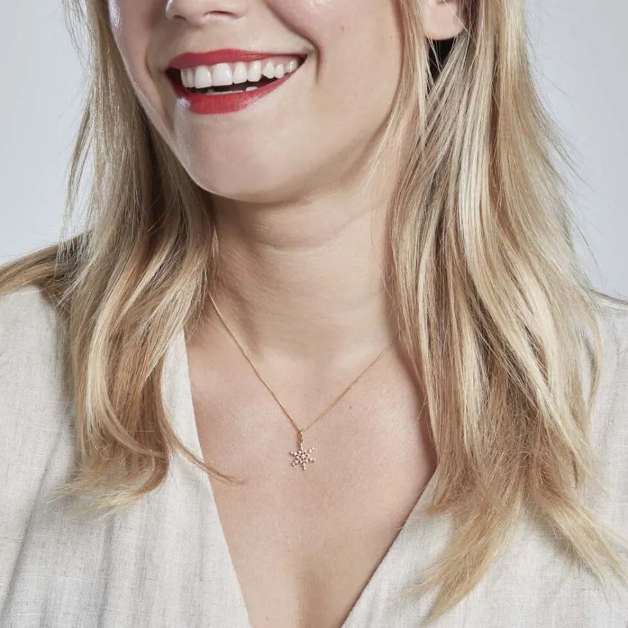 Histoire d'Or Pendentif Khadya Or Jaune Oxyde De Zirconium