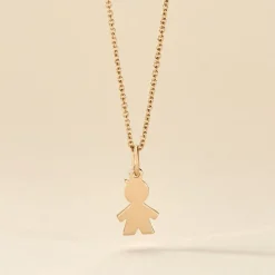 Pendentif Kids Plaque Or Doré-Histoire d'Or Online