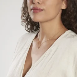 Pendentif Klementine Or Jaune Oxyde De Zirconium-Histoire d'Or