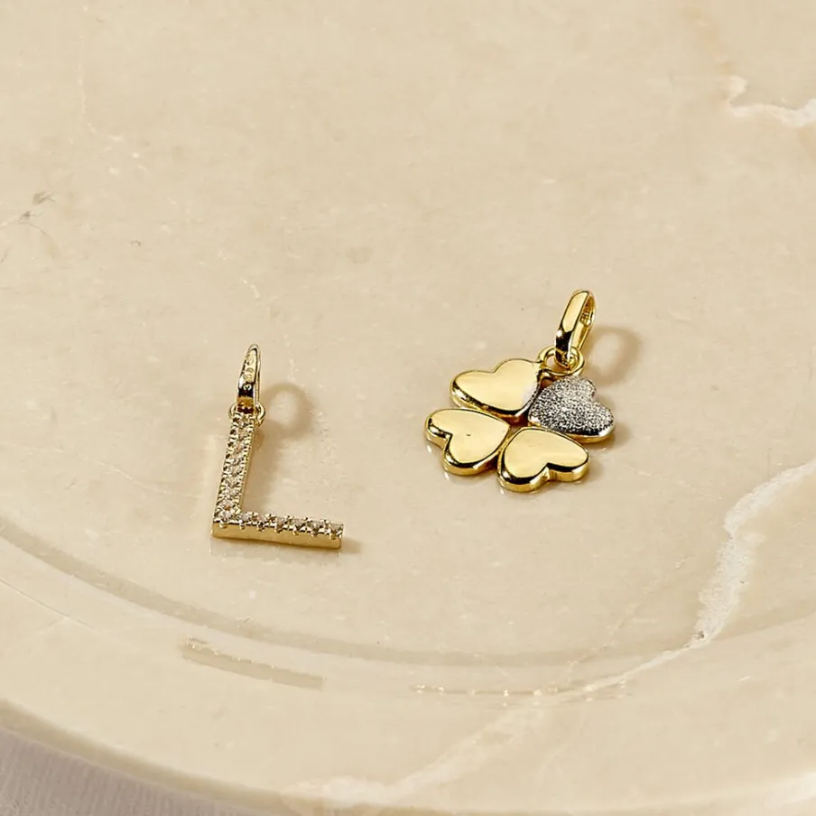 Histoire d'Or Pendentif Klementine Or Jaune Oxyde De Zirconium