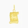 Histoire d'Or Pendentif Lamie Zodiaque Parchemin Or Jaune
