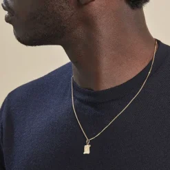 Histoire d'Or Pendentif Lamie Zodiaque Parchemin Or Jaune