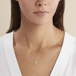 Histoire d'Or Pendentif Lamie Zodiaque Parchemin Or Jaune