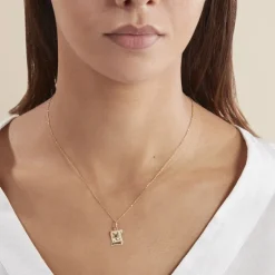 Pendentif Lamie Zodiaque Parchemin Or Jaune-Histoire d'Or Sale