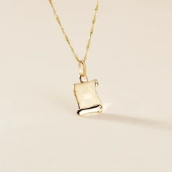Histoire d'Or Pendentif Lamie Zodiaque Parchemin Or Jaune